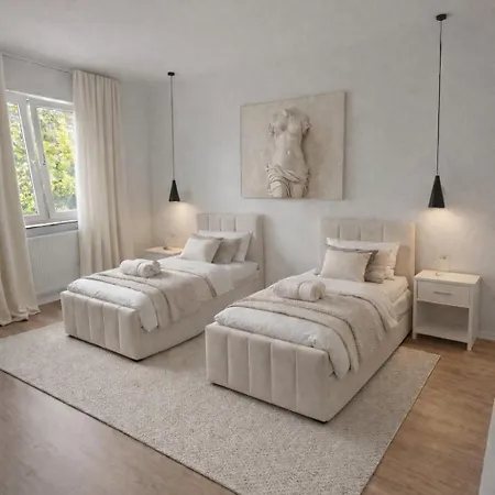 Appartamento Zentral Mit Gartentraum 3 Schlafzimmer 8 Personen Paderborn